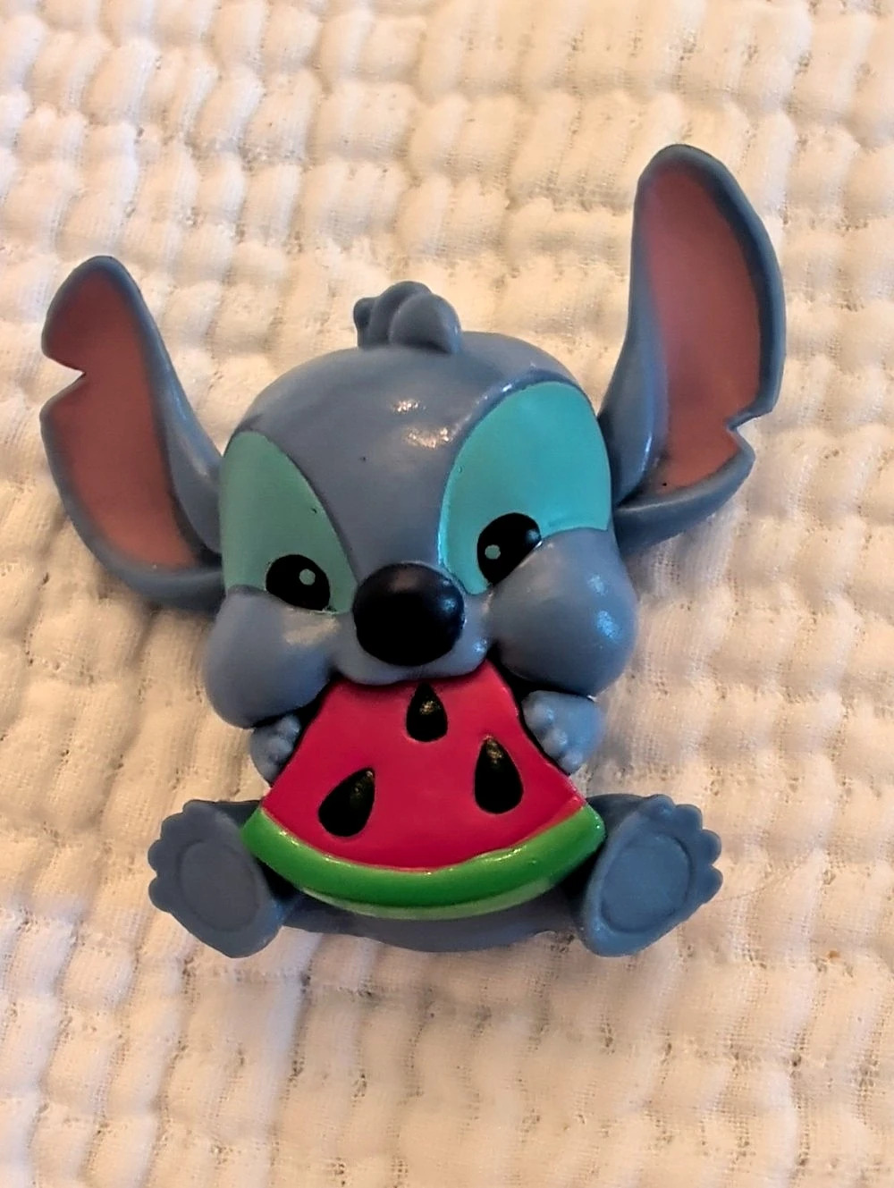 Disney Stitch Feed Me Blue Watermelon Character Toy